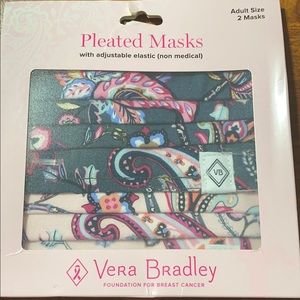 Vera Bradley Pleated masks (non medical)